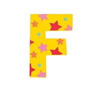 Bigjigs Toys Star Letter F (Yellow)