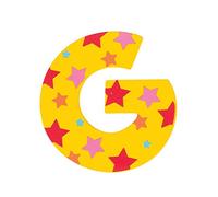Bigjigs Toys Star Letter G (Yellow)