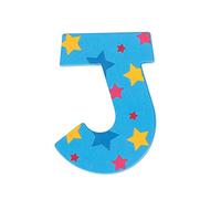 Bigjigs Toys Star Letter J (Blue)