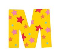 Bigjigs Toys Star Letter M (Yellow)