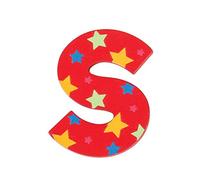 Bigjigs Toys Star Letter S (Red)