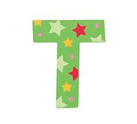 Bigjigs Toys Star Letter T (Green)