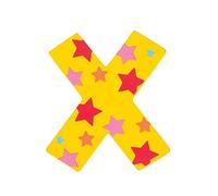 Bigjigs Toys Star Letter X (Yellow)