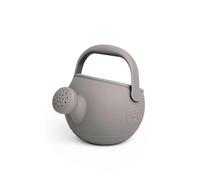 Bigjigs Toys Stone Grey 100 Percent Silicone Childrens Watering Can - Temperature & Stain-Resistant Kids, Easy Grip Handle, Sustainable Toys, Ideal Outdoor Beach (33506)