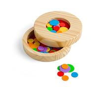 Bigjigs Toys Traditional Wooden Tiddly Winks Game