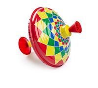 Bigjigs Toys Tin Humming Top - Traditional Toys Multicoloured BJ601