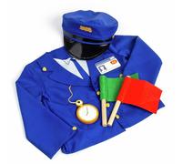 BIGJIGS Toys Train Conductor Dress-Up Set