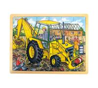 Bigjigs Toys Tray Puzzle Digger Bigjigs Toys Multicolor