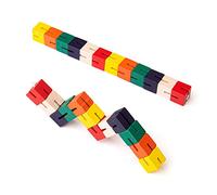 Bigjigs Toys Twister Blocks (Pack of 4 - Multi-Colour)