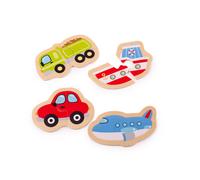 Bigjigs Toys Two Piece Puzzles - Transport