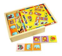 Bigjigs Toys Wooden Animal Dominoes
