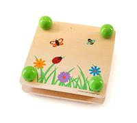 Bigjigs Toys, Wooden Flower Press, Wooden Toys, Flower Press for Children, Flower Press Kit, Flower Press, Arts and Crafts, Kids Crafts, Wooden Toys for 3 Year Olds