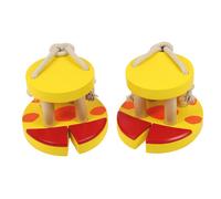 Bigjigs Toys Wooden Footwalkers Bigjigs Toys Multicolor