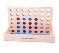 Bigjigs Toys Wooden Four In A Row Game