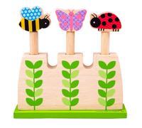 Bigjigs Toys Wooden Garden Pop Up Game (US IMPORT)