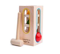 Bigjigs Toys Wooden Hammer Ball Fall