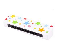 Bigjigs Toys Wooden Harmonica - Children's Wooden Instruments