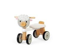 Bigjigs Toys Wooden Ride On Sheep in White Bigjigs Toys White