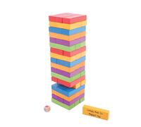 Bigjigs Toys Wooden Stacking Tower Tumble Wood Game Blocks