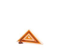 Bigjigs Toys Wooden Stacking Triangles in Natural Bigjigs Toys Natural