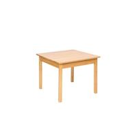 Bigjigs Toys Solid Wooden Table, Cream