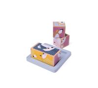 Bigjigs Toys Woodland Cube Puzzle Bigjigs Toys Multicolor