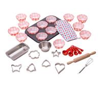 Bigjigs Toys Young Chefs Baking Set - Cooking, Kitchen, Cakes Bigjigs Toys Multicolor