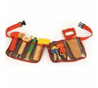 Bigjigs Toys Carpenter's Tool Belt with Wooden Tools