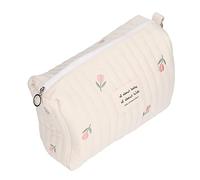 BigKing Baby Bottle Bag,Multifunctional Portable Stroller Baby Diaper Bag Cute Pattern Nappy Diaper Storage Bag(Tulip Embroidery)