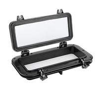 BigKing Porthole,4mm Opening Portlight Rectangular Porthole Temper Glass Ultraviolet Resistant Window for Boat Yacht 400x200mm