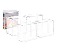 BigKing Premium Transparent Acrylic Display Case for Booster Boxes - Dustproof, Crystal, and Stackable-Clear Protective Storage Box for Collectors