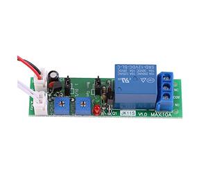 BigKing Timer Module, DC 5 V 12 V Infinite Cycle On-Off Delay Module, Relay Switch Module Double Adjustable (12 V 0-120 min)