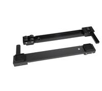 BigKing Washing Machine Wheels Rail, 20-32 Inch Extendable, Black Washing Machine Base, Easy Transport of Washing Machines and Dryers, Fridges, Furniture