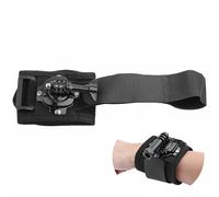 BigKing Wrist Arm Support Hand Strap, Plastic + Fabric Material, 360 Degree Rotatable Fixed Wrist Strap for Gopro 1/2/3/3+/4 and Others with Standard 1/4 Screw