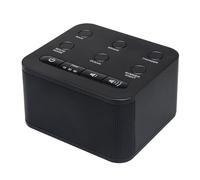 BIGMONAT Baby White Noise Sleep Machine, Fast Entry Into Sleep, 6 Natural Soothing Sounds, Improving Insomnia, Suitable for Infants and Adults, Black