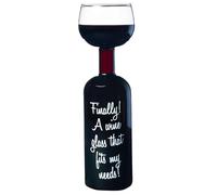 BigMouth Inc BM1581 The Original Wine Bottle Glass, 750ml