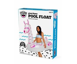 Bigmouth Inc Inflatable Giant Llama Swimming Beach Pool Float 1M Wide Adults New