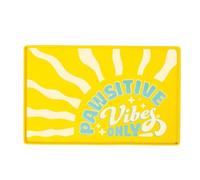 BigMouth Inc Pet Placemat, Pet Food Mat for Food and Water Bowls, Puppy Essentials Home Decor Placemats & Pet Supplies - Pawsitive Vibes