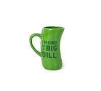 BigMouth Large Green Ceramic Pickle Mug 64oz Funny Coffee Mugs Gag Gift for Adults and Coffee Lovers Unique Gift for Men and Women