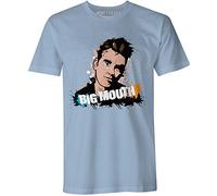BigMouth - Morrissey and The Smiths Inspired Mens T Shirt Light Blue