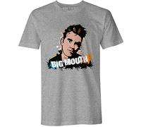 BigMouth - Morrissey and The Smiths Inspired Mens T Shirt Sports Grey