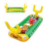 BigMouth Officially Licensed NFL Pittsburgh Steelers 4ft Inflatable Buffet - Team Logo & Colors - Easy to Clean, Perfect for Tailgates, Parties, and Game-Day Celebrations