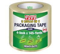 BigMouth Tape - The Big and Wide Tape Company - 100mm x 150m - Available in 5 Sizes, Clear Packaging Tape Heavy Duty, Parcel Tape, Packing Tape, Moving Tape