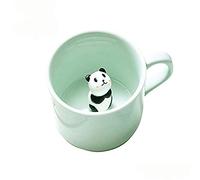 BigNoseDeer Coffee Milk Tea Ceramic Mugs 3D Animal Morning Cup Best Gift for Morning Drink Weddings Birthdays Gifts for Women Father's Day Mother for Girls Boys
