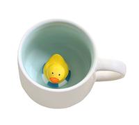 BigNoseDeer Cute Coffee Mug Kawaii Duck Milk Tea Ceramic Mugs 3D Animal Morning Cup Gift for Hot Chocolate,Drink,Weddings,Birthdays,Father's Day,Mother Day for Girls Women Boys