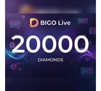 BIGO Live - 20,000 Diamonds Direct Top-Up - GLOBAL