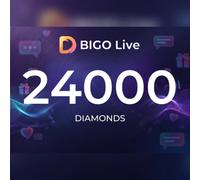 BIGO Live - 24,000 Diamonds Direct Top-Up - GLOBAL