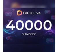 BIGO Live - 40,000 Diamonds Direct Top-Up - GLOBAL