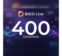 BIGO Live - 400 Diamonds Direct Top-Up - GLOBAL