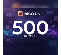 BIGO Live - 500 Diamonds Direct Top-Up - GLOBAL